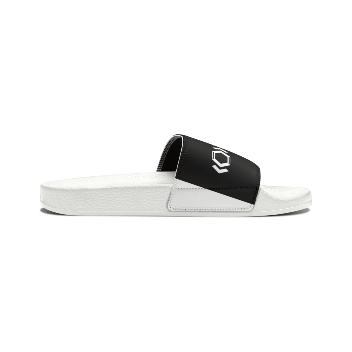 Ripped Men's Slide Sandal(Black/White) - Image 4