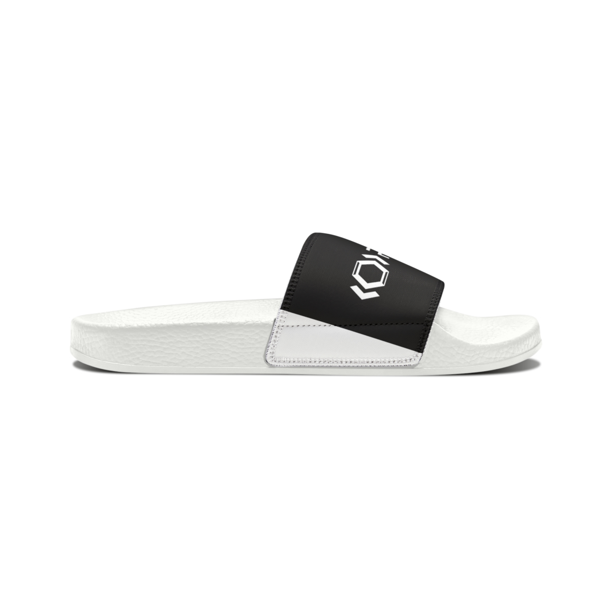 Ripped Men's Slide Sandal(Black/White) - Image 6