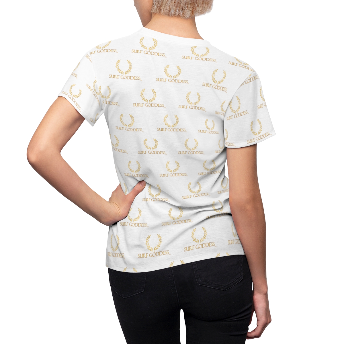 Surf Goddess Laurel Women's Cut & Sew Tee - Image 5