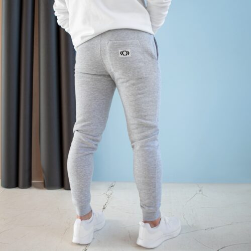 Ripped Hex Men’s Fleece Joggers - Image 2