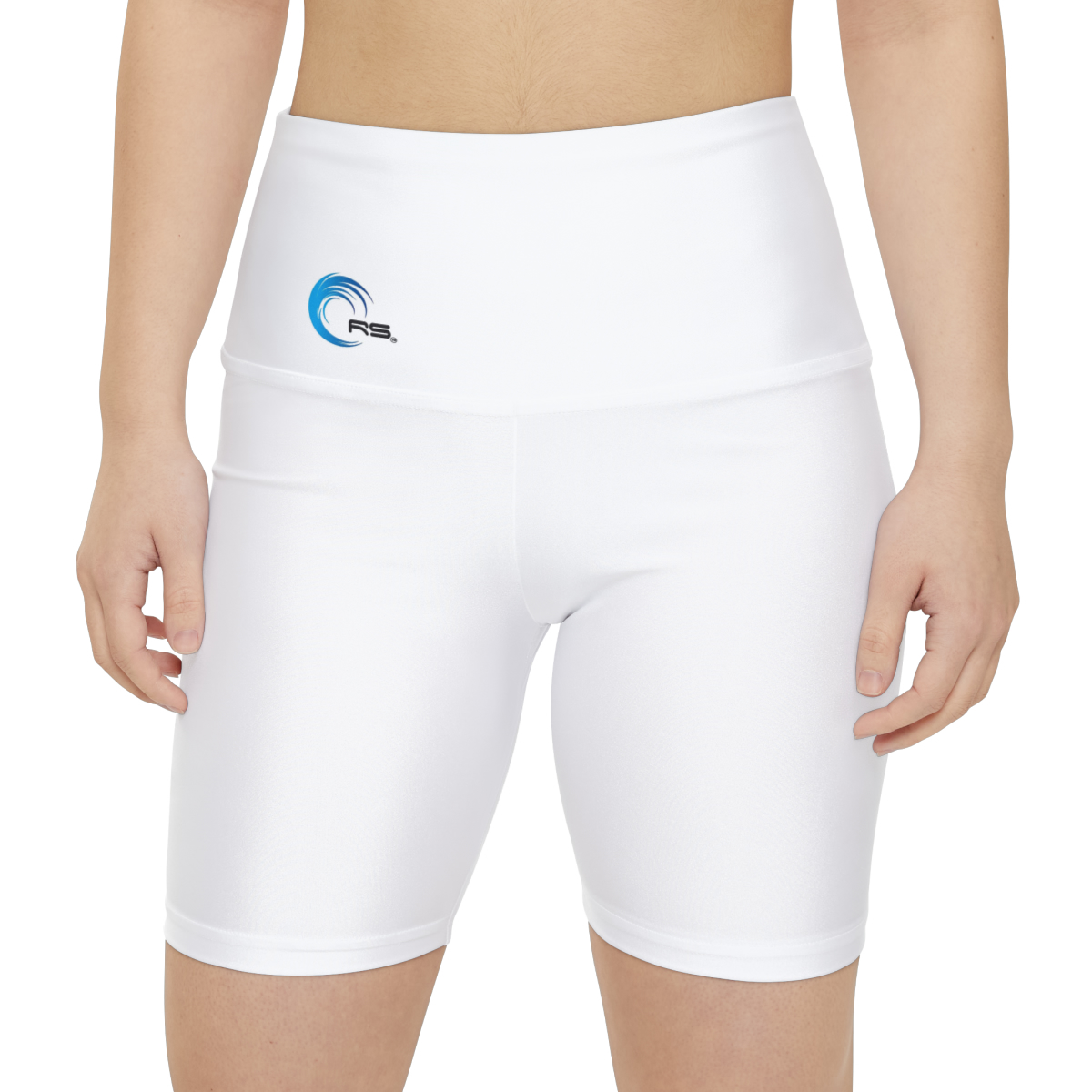 Rippn Surf RS Frontside Backside Wave Women's Workout Shorts - Image 4