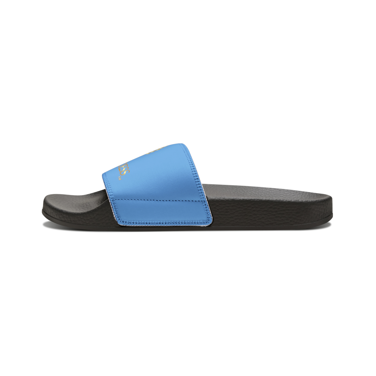 Surf Goddess Light Ocean Wave Blue Sandals(Dark Soled) - Image 3