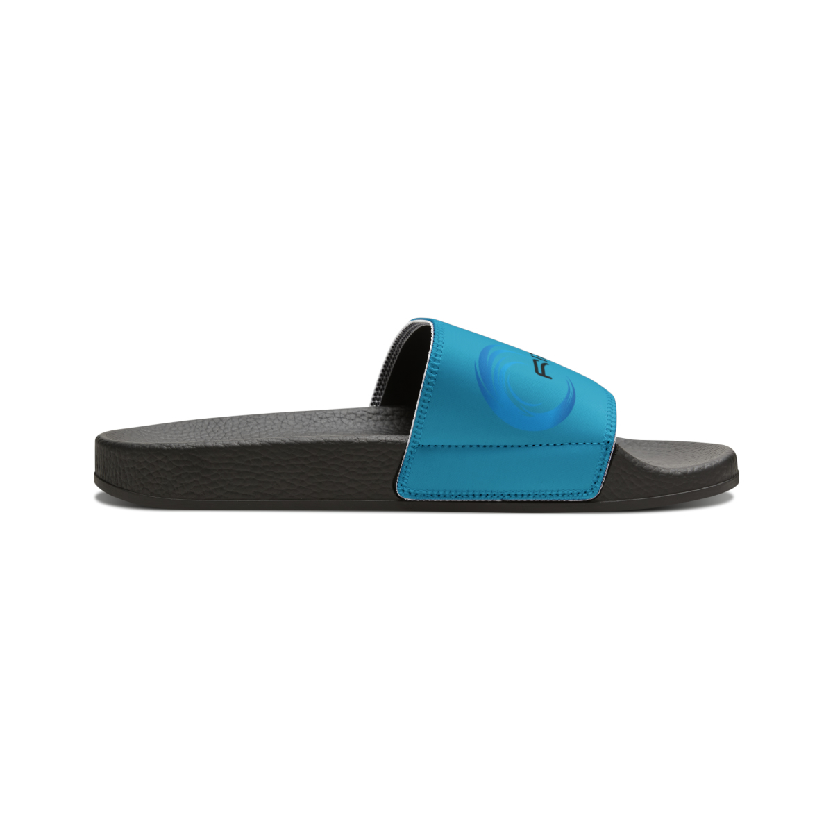 Rippn Surf Ocean Blue Men’s Chill Slide Sandals(Dark Soled) - Image 4