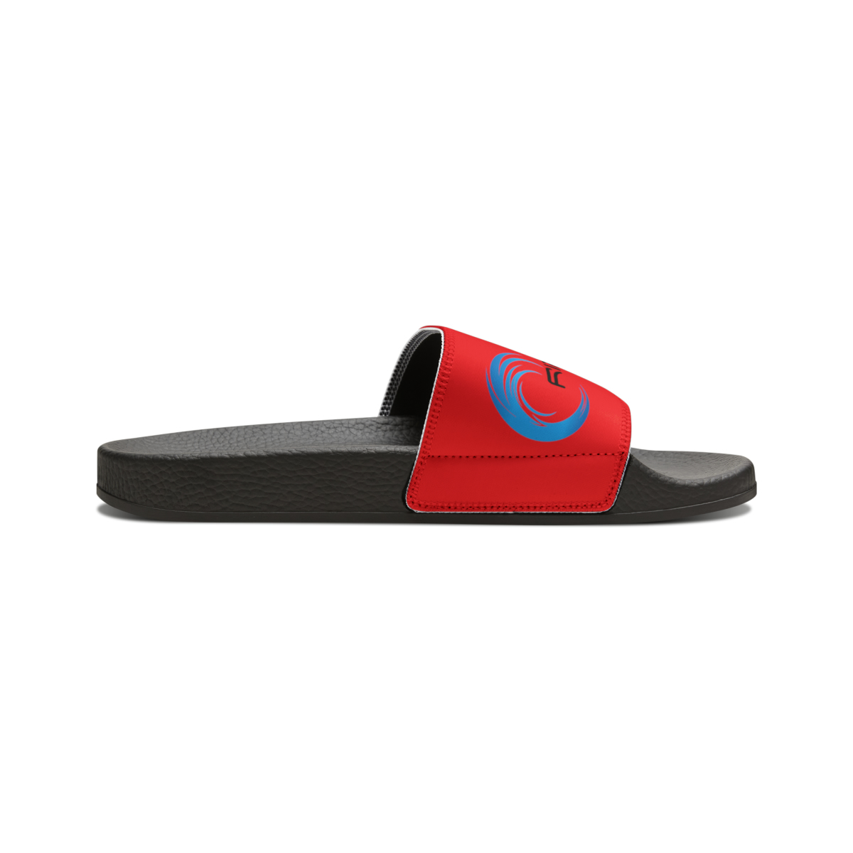 Rippn Surf Fire Red Men’s Chill Slide Sandals(Dark Soled) - Image 4