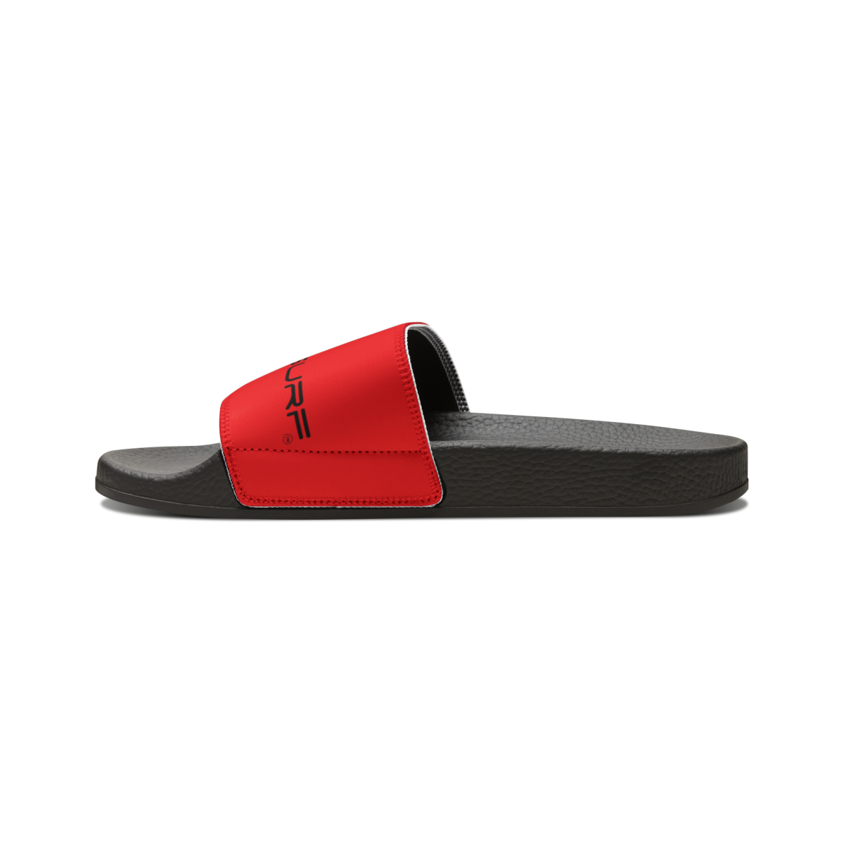 Rippn Surf Fire Red Men’s Chill Slide Sandals(Dark Soled) - Image 5