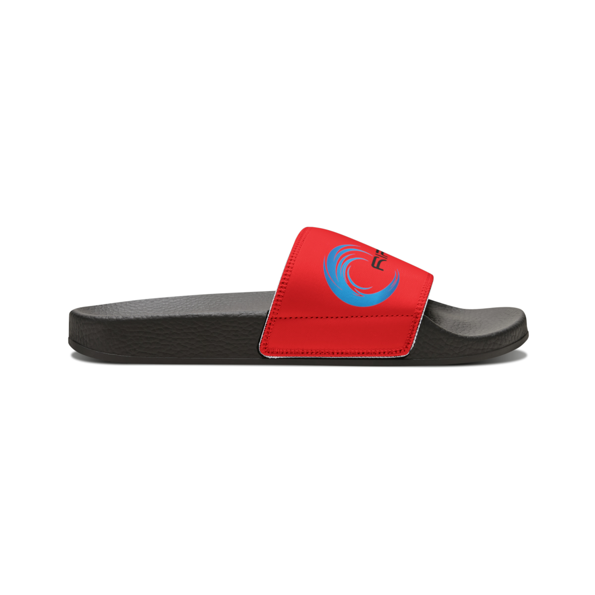 Rippn Surf Fire Red Men’s Chill Slide Sandals(Dark Soled) - Image 6