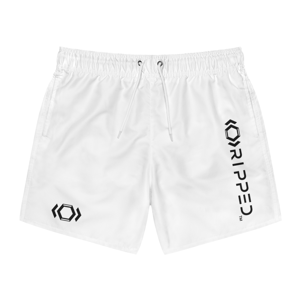 Ripped Men’s Vert Frontside Backside Side Hex Swim Trunks - Image 38