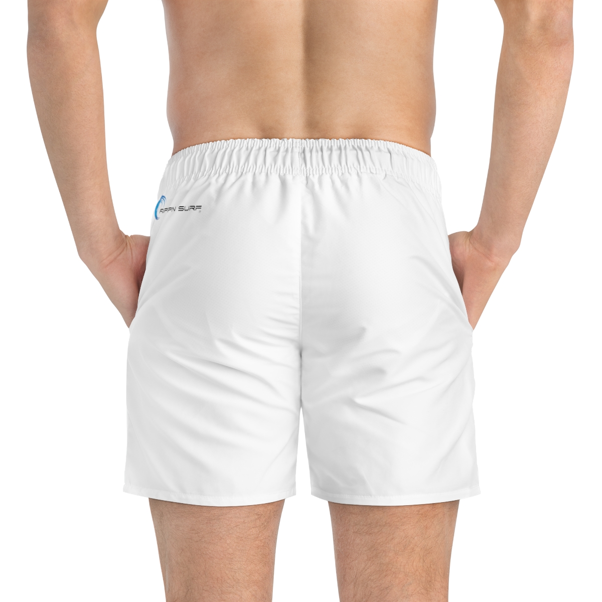 Rippn Surf Vert Frontside Backside Wave Men’s Swim Trunks - Image 5