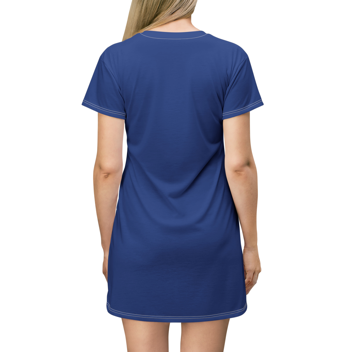 Surf Goddess Dark Blue Shirt Dress - Image 3