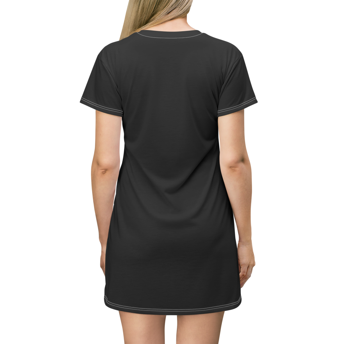 Surf Goddess Black Shirt Dress - Image 3