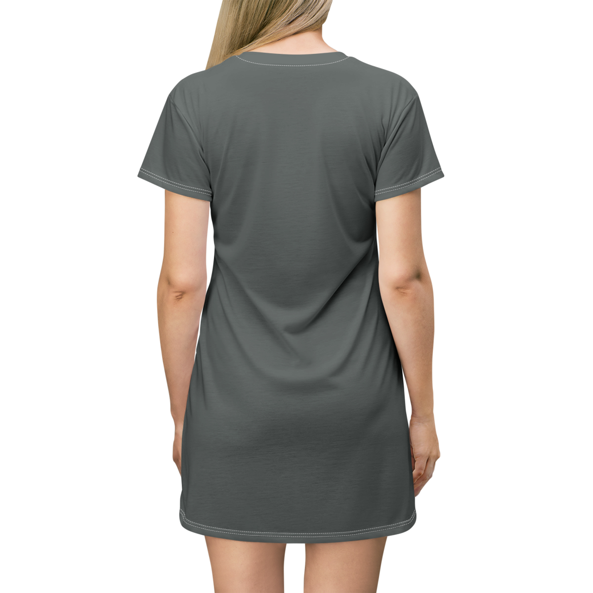 Rippn Surf Women’s Dark Grey Shirt Dress - Image 3