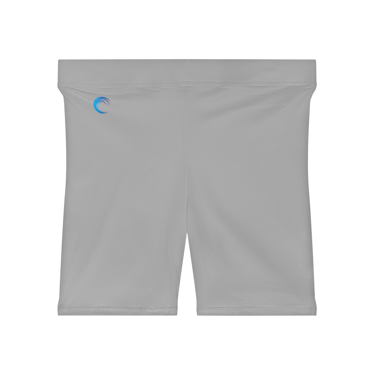Rippn Surf Women's Wave Light Grey Athletic Shorts - Image 2