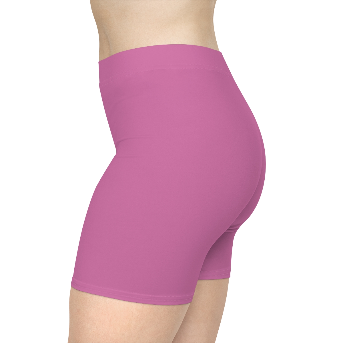 Rippn Surf Women's Light Pink Vert Wave Athletic Shorts - Image 6