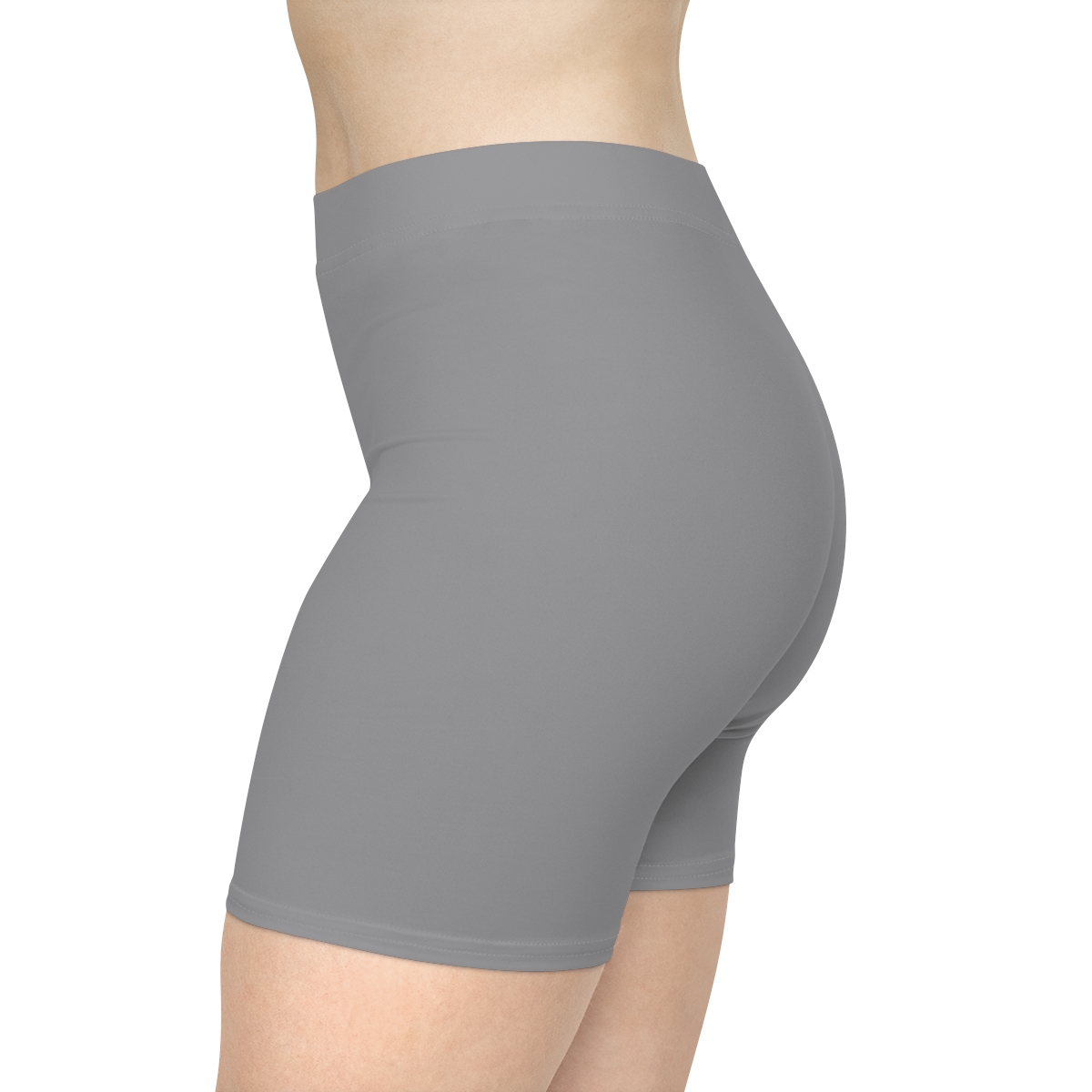 Ripped Women's Grey Vert Athletic Shorts - Image 6