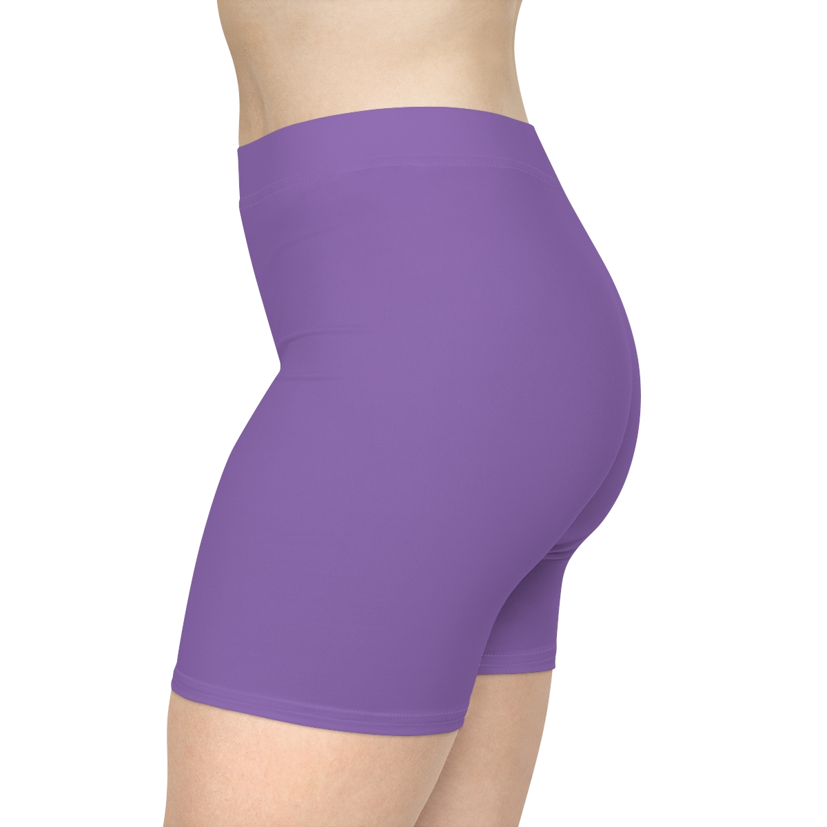 Surf Goddess Women's Purple Athletic Shorts - Image 6