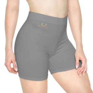 Surf Goddess Women's Grey Athletic Shorts