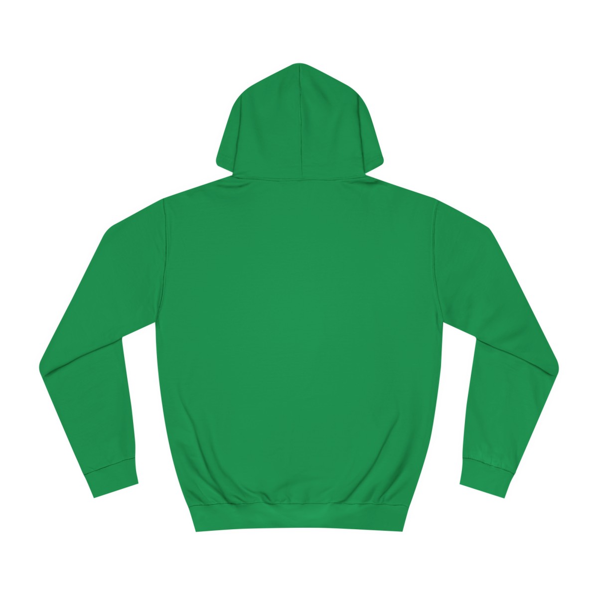 Ripped Men’s Green Hoodie(Black/White Logo) - Image 2