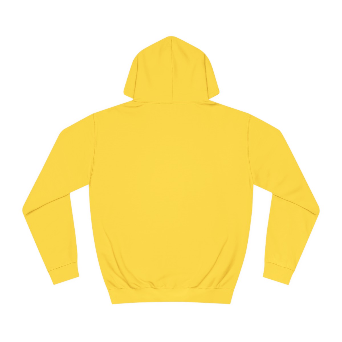 Ripped Women’s Yellow Hoodie(Black/White Logo) - Image 2