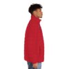 Rippn Surf Men's Dark Red Puffer Jacket - Image 5