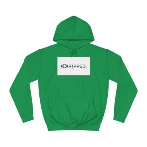 Ripped Men’s Green Hoodie
