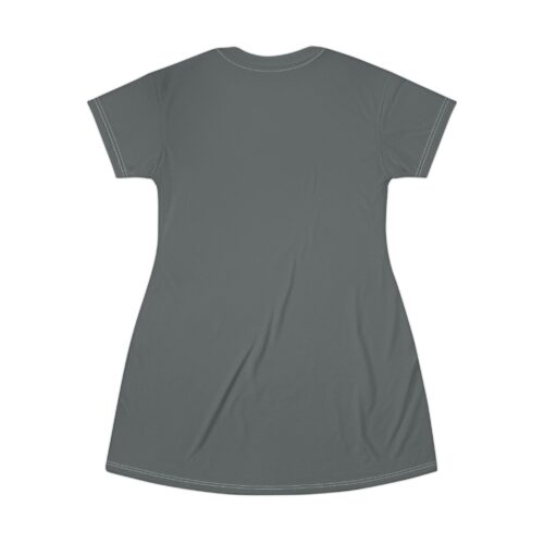 Surf Goddess Dark Grey Shirt Dress - Image 3