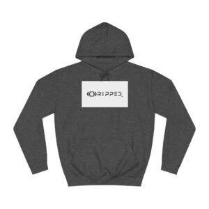 Ripped Men’s Dark Grey Hoodie