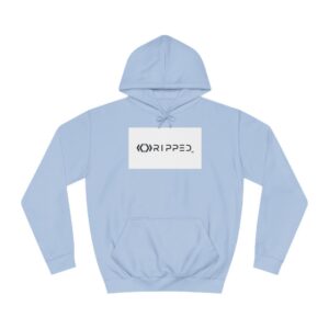 Ripped Men’s Light Blue Hoodie