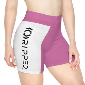 Ripped Women's Light Pink Vert Athletic Shorts
