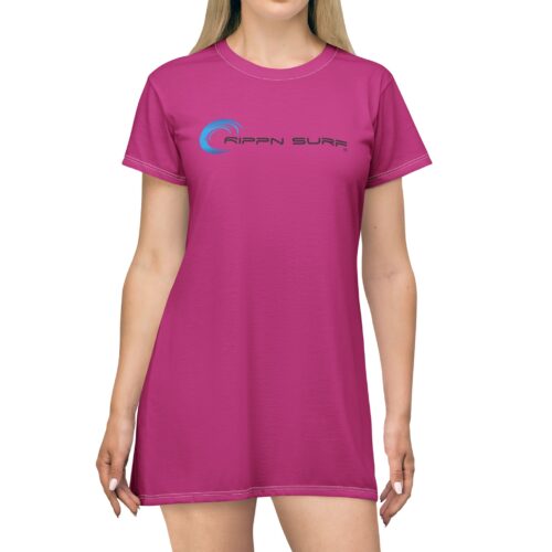 Rippn Surf Women’s Pink Shirt Dress