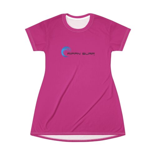 Rippn Surf Women’s Pink Shirt Dress - Image 2