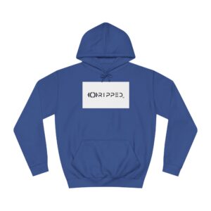Ripped Men’s Blue Hoodie