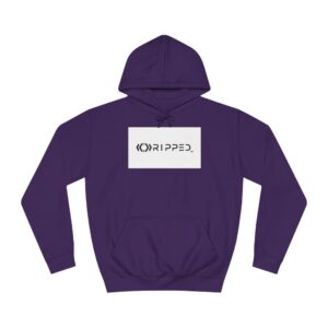 Ripped Women’s Purple Hoodie