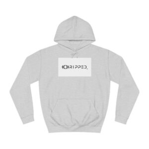 Ripped Men’s Light Grey Hoodie