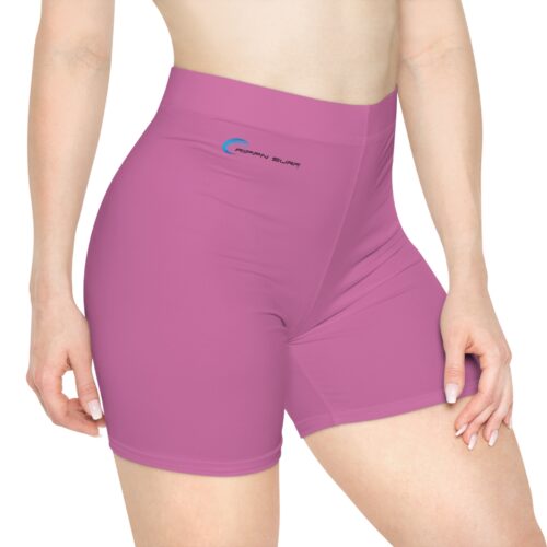 Rippn Surf Women's Light Pink Athletic Shorts